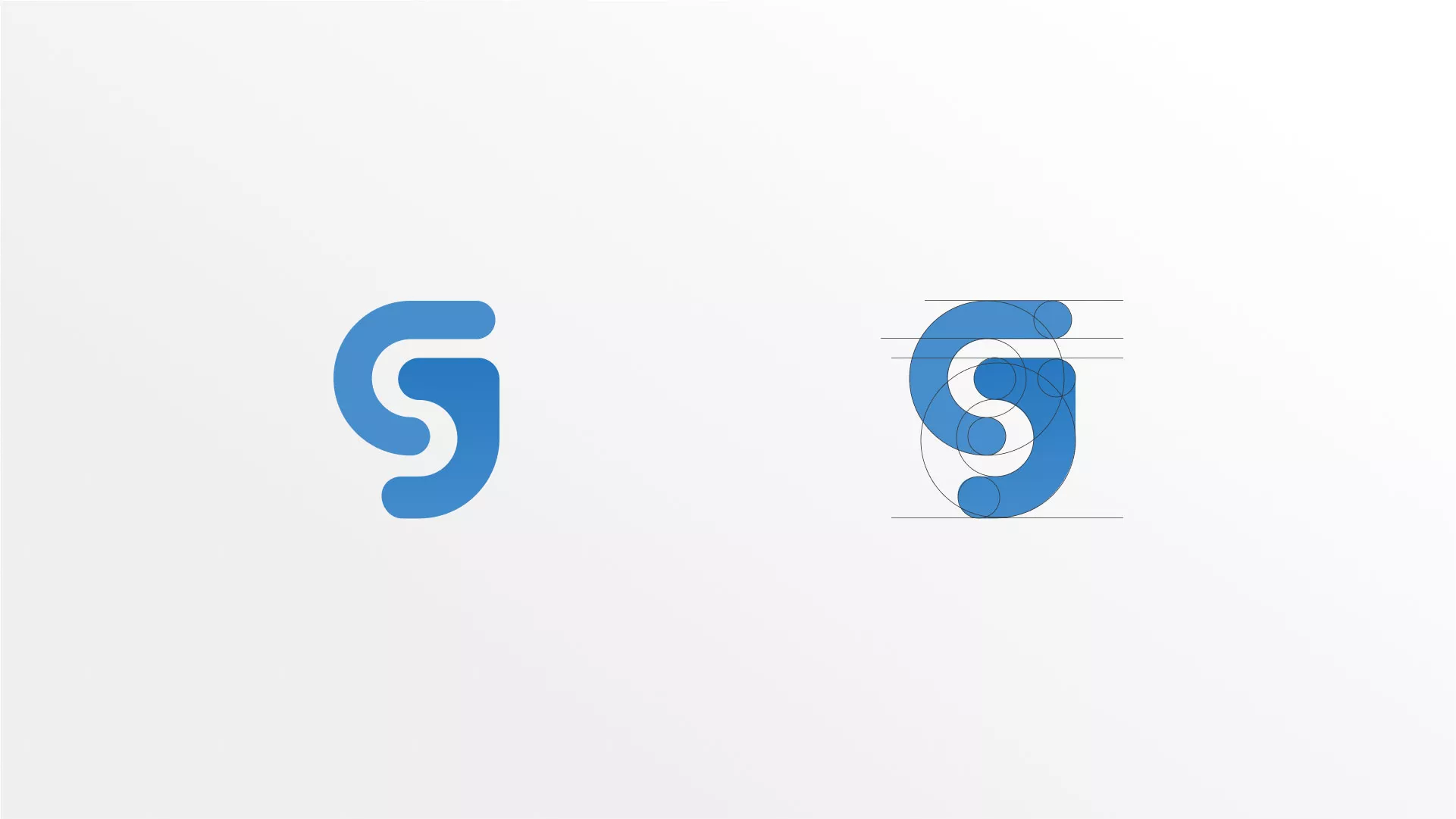 Разработка логотипа газовой компании «Сервис газ» в Ряжске