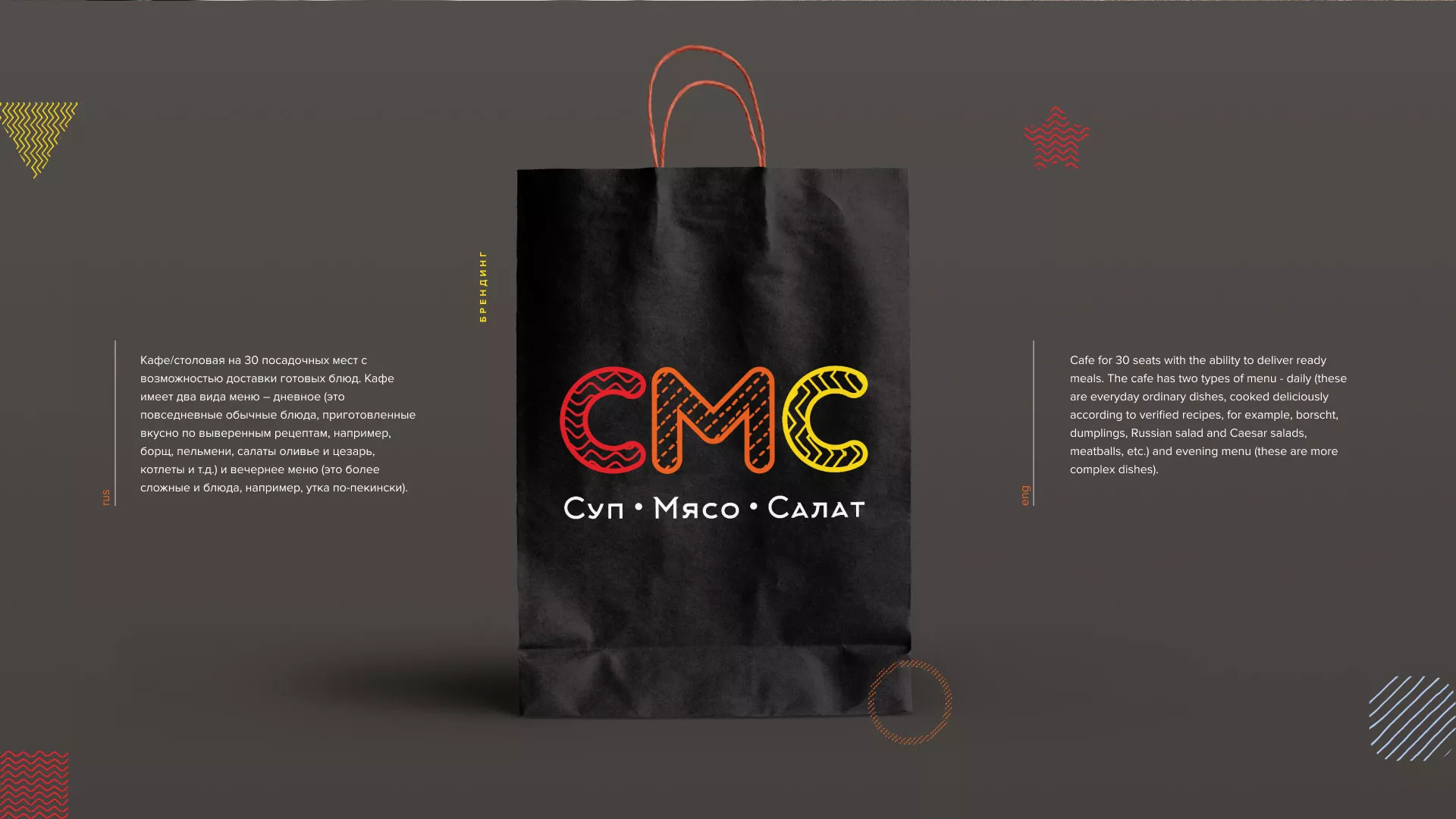 Разработка сайта кафе-столовой «Суп-Мясо-Салат» в Ряжске