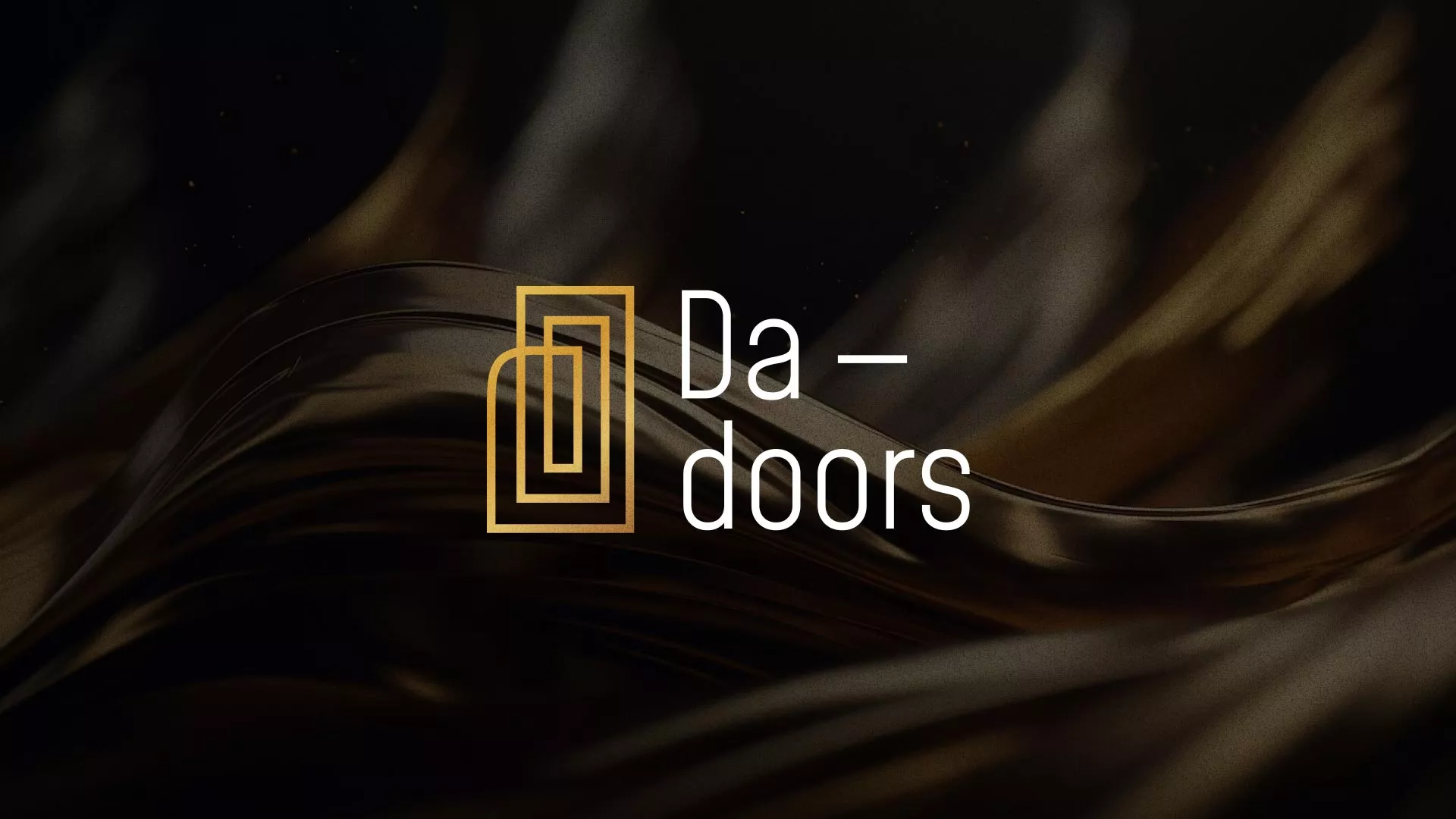 Разработка логотипа для компании «DA-DOORS» в Ряжске